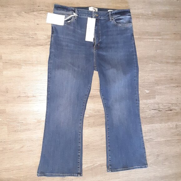 "Frame" Designer Denim * The Real Real Verified EUC* Women Blue Jean * Sz 33 ish - Picture 5 of 10
